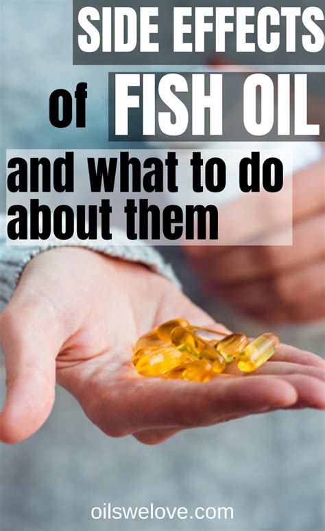 Fish Oil Side Effects: Common, Severe, Long Term .
